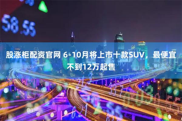 股涨柜配资官网 6-10月将上市十款SUV,最便宜不到12万起售